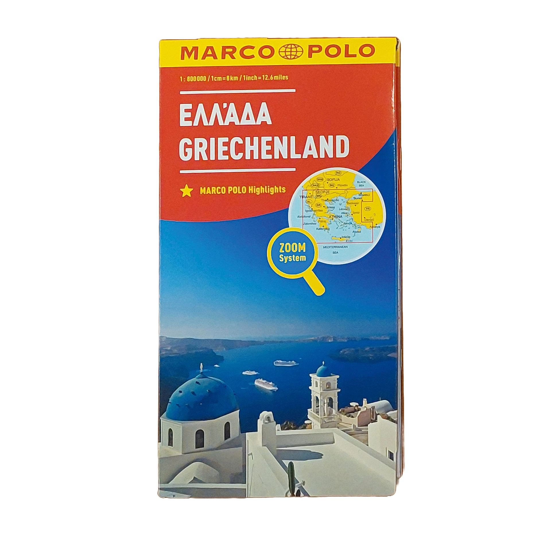 Reisekarte MARCO POLO – Griechenland 1:800 000