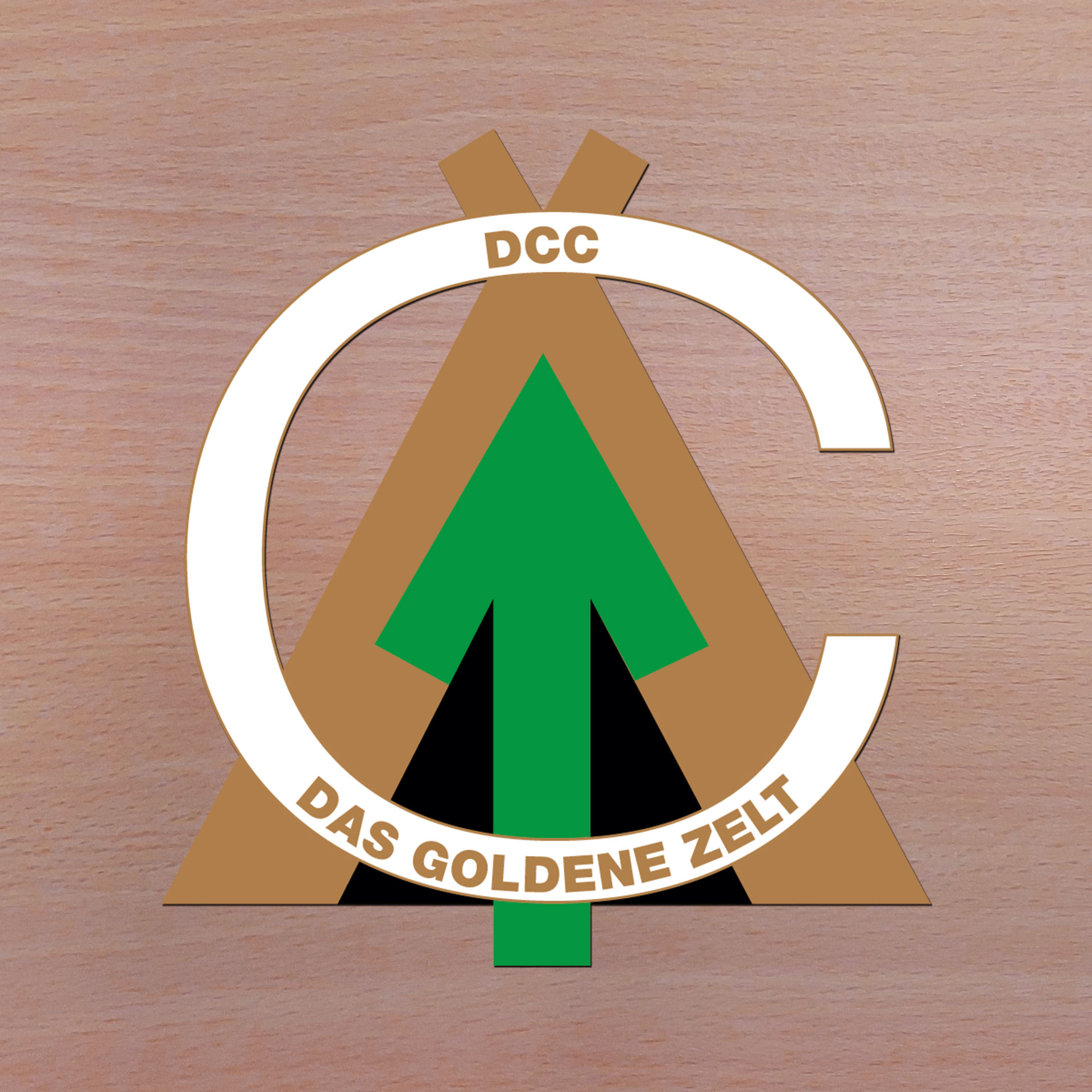 DCC Aufkleber Goldenes Zelt