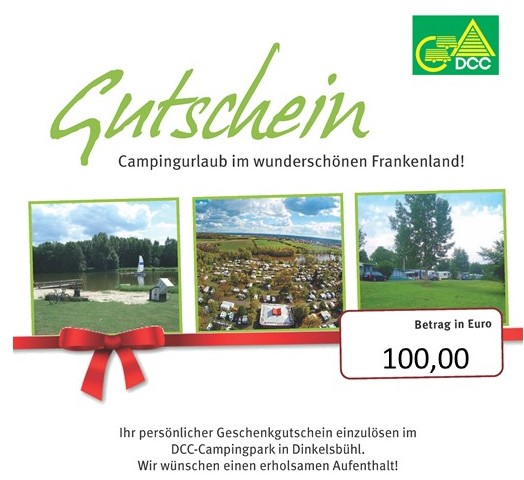 Gutschein Campingpark Dinkelsbühl 100€