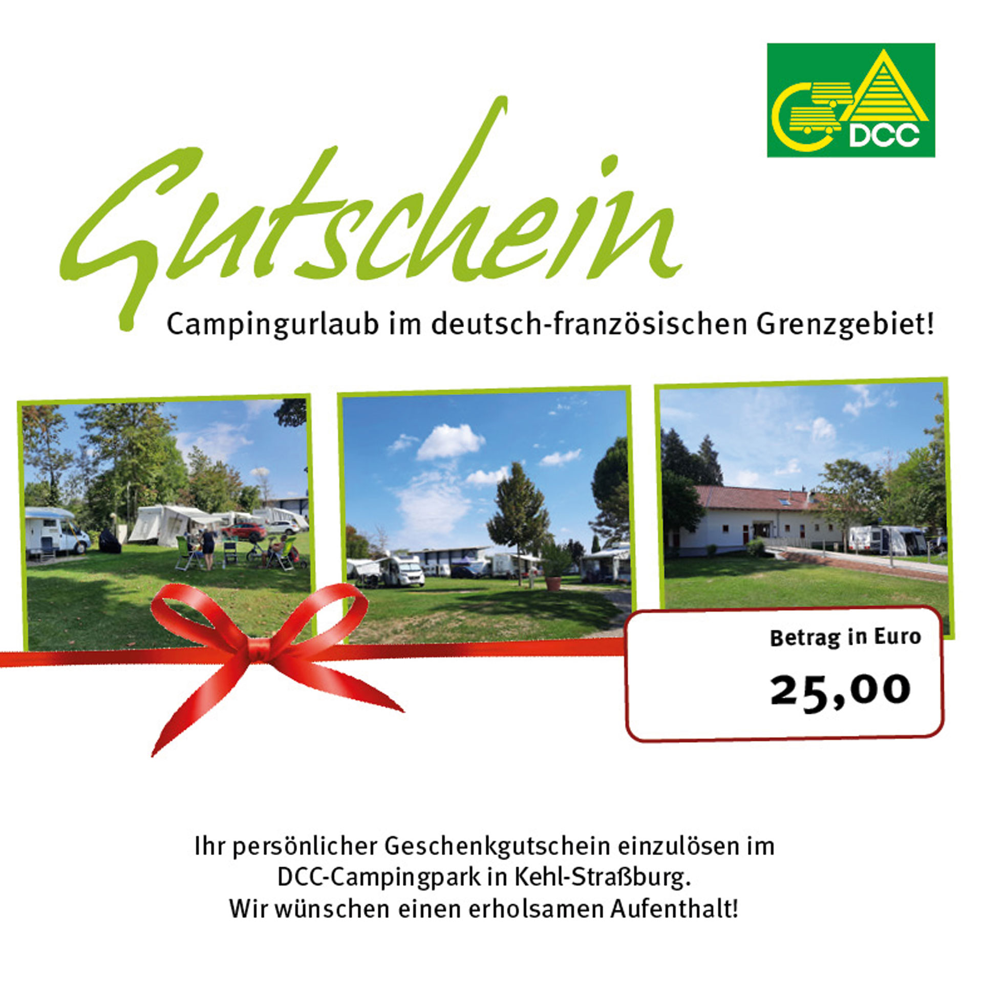 Gutschein Campingpark Kehl-Straßburg 25€